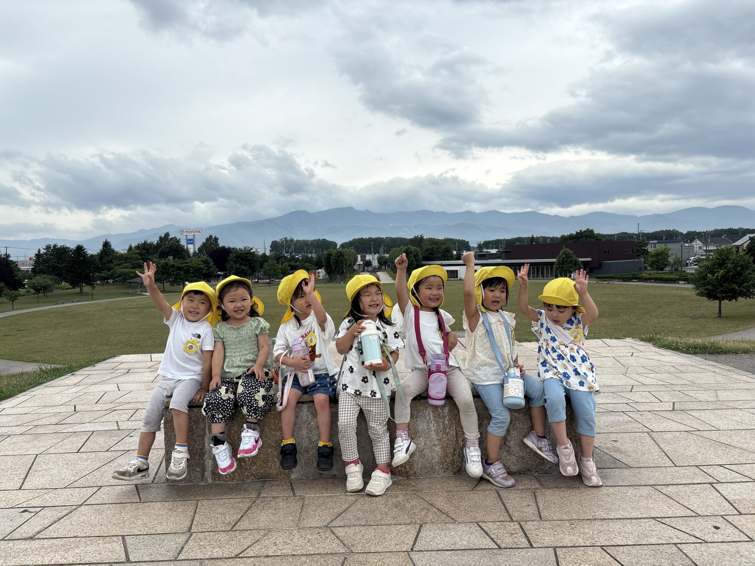 満３歳ばなな組　石狩ふれあいの杜公園　