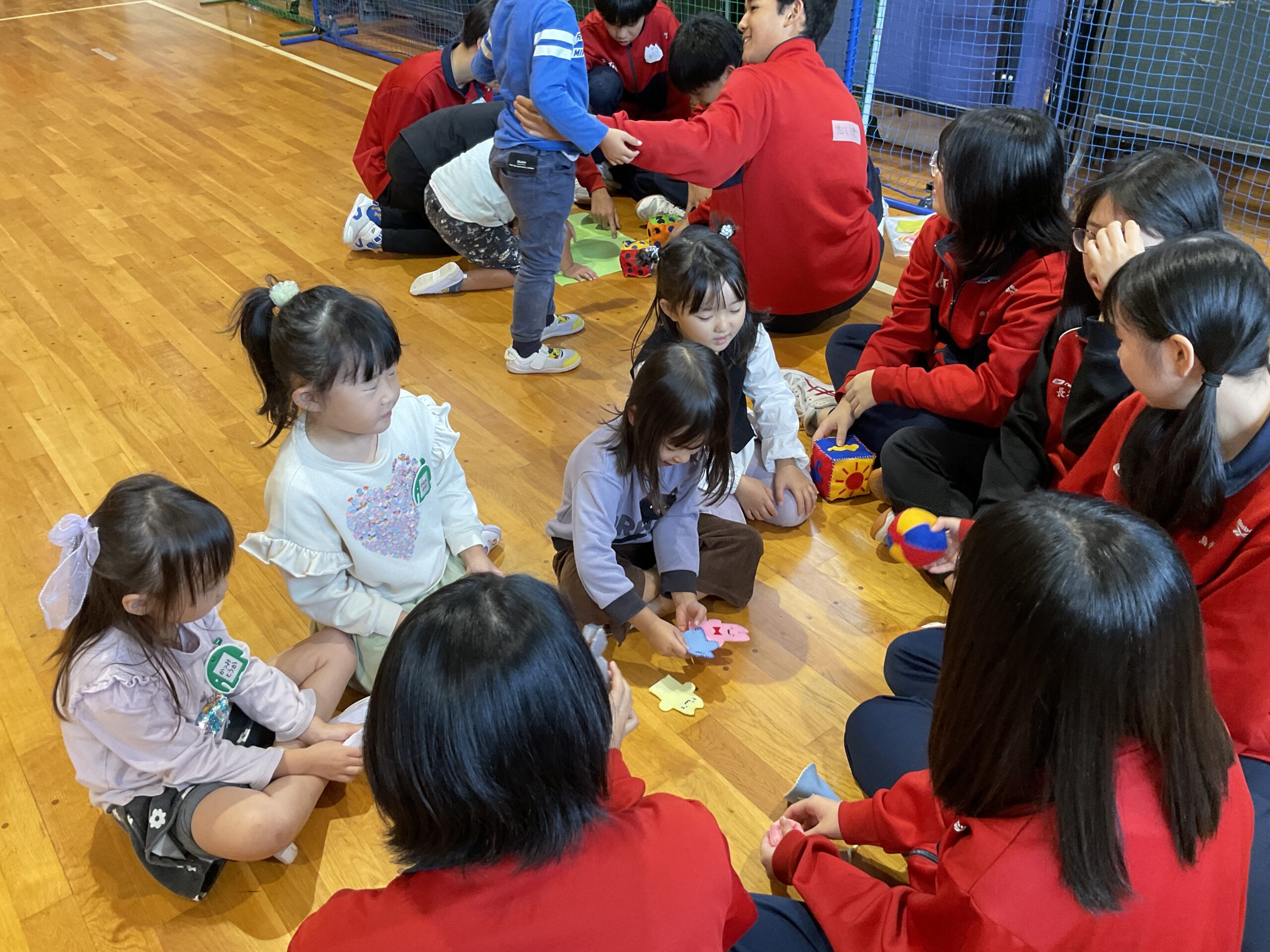 年長 中学生交流