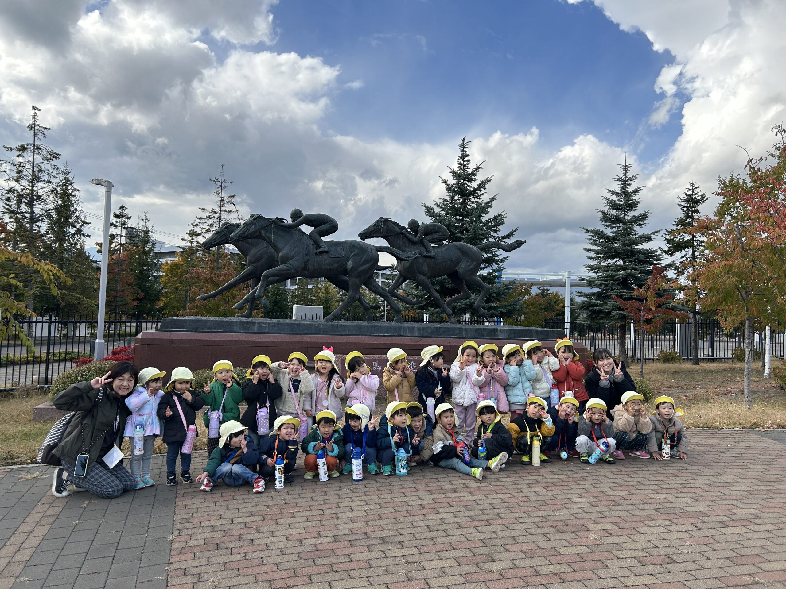 年少組 秋の園外