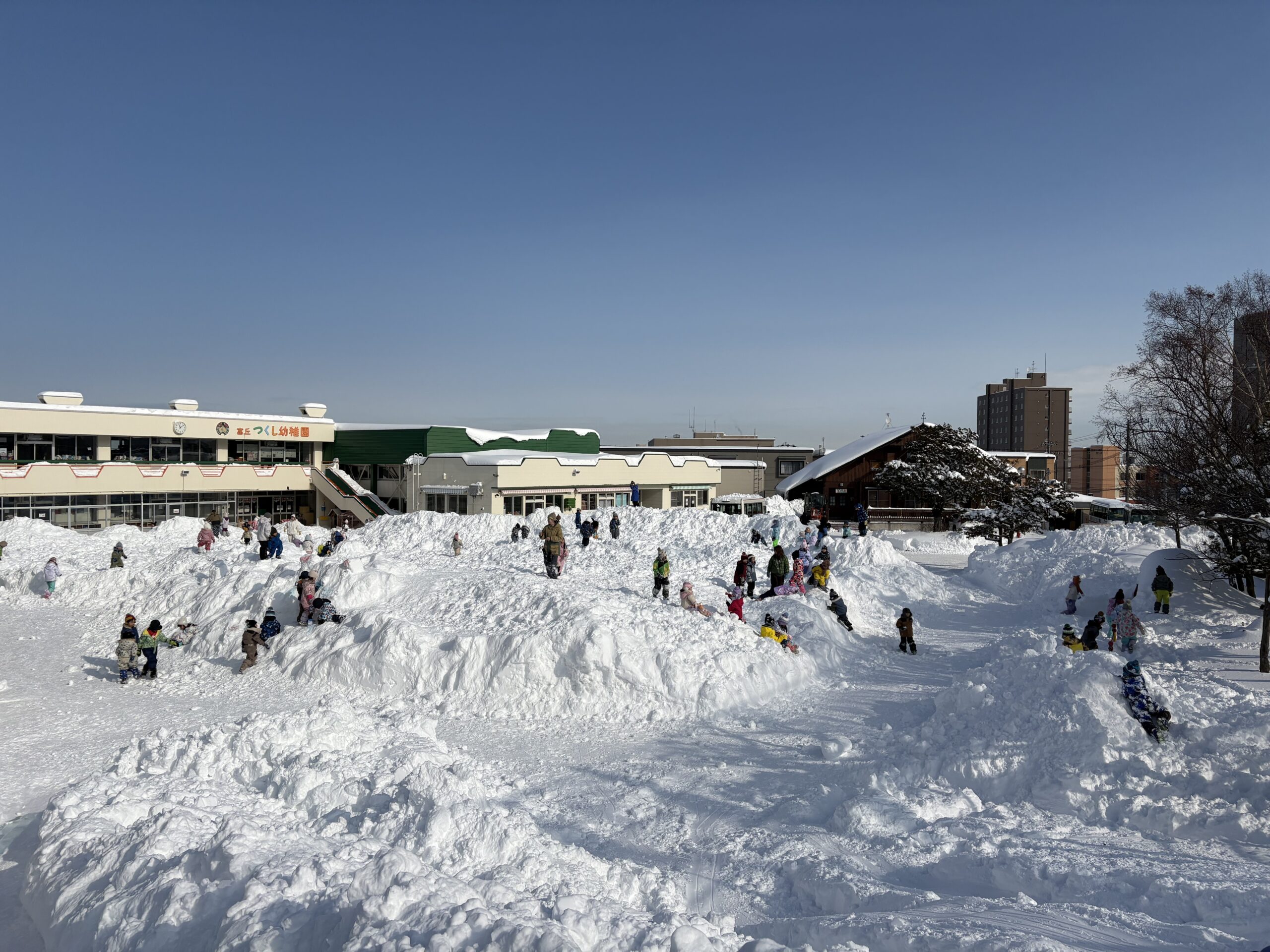 雪遊び満喫中です!