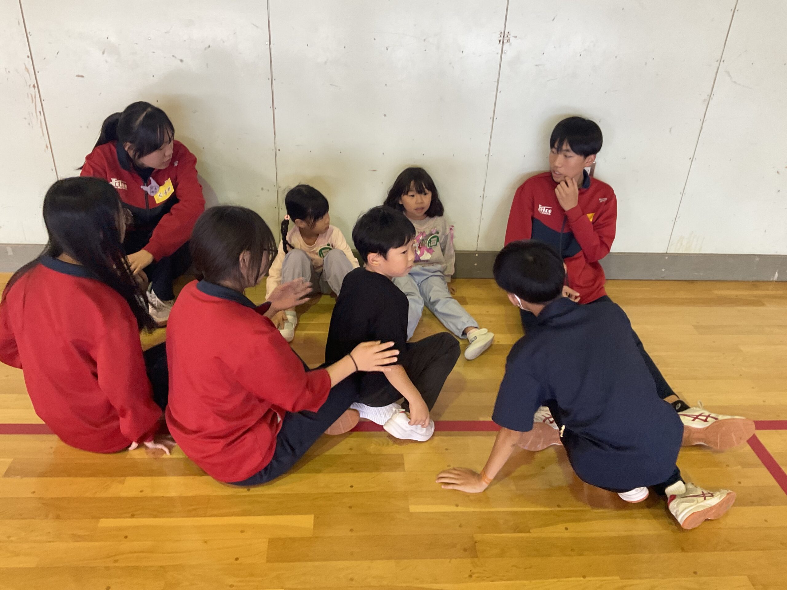 手稲中学校のお兄さんお姉さんと交流してきました!